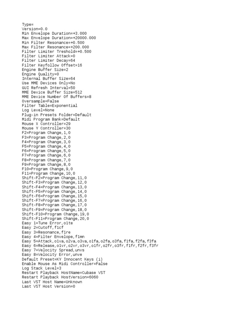 Synth Master Config | PDF | Contemporary Music | English Language Music