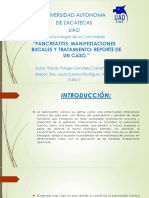 Pulpitis Irreversible y Tratamiento de Conductos. Reporte de Un Caso