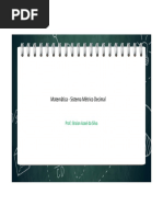 Sistema Metrico Decimal Comprimento Massa e Capacidade