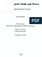 Electromagnetic Fields and Waves - Lorrain and Corson PDF