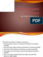 Basic principles of intraoral radiography techniques