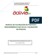 0ee1e7 - MANUAL DE VALORACIO-N DE PUESTOS BOLIVIA TV PDF