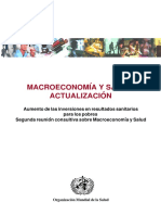 Macroeconomia y Salud Actualizacion PDF