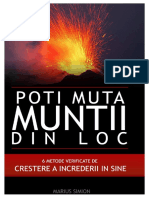 Poti Muta Muntii Din Loc PDF