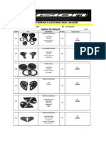 Tabela de Preco Vision Acessorios para Capacete