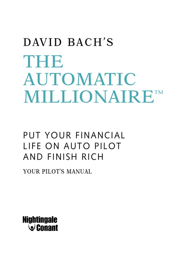 The Automatic Millionaire - David Bach.pdf