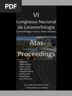 VI Cogresso Nacional de Geomorfologia