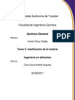 Ejercicio 1 Quimica General