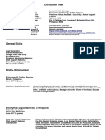 Curriculum Vitae Lag Updated