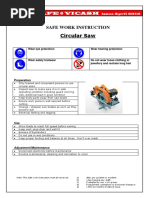 Circular Saw safety