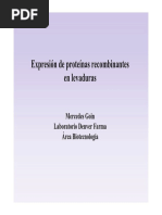 Expresion de Proteinas en Levaduras 