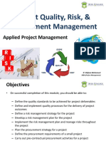 PM - Project Quality+Risk+Procurement