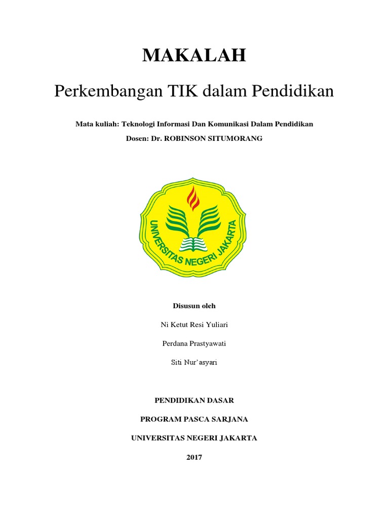 Contoh Makalah Infrastruktur Teknologi Informasi