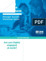 CEB - Manager Success Workshop - Boosting Employee Engagement - Presentation