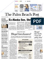 Front Page Palm Beach Post Illegal Foreclosures