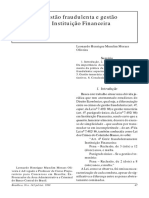 Crimes de Gestão Fraudulenta e Gestão Temerária Em Instituição Financeira