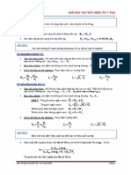 Giải bài tập máy biến áp 1 pha PDF