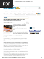 O Debate on - Diário de Macaé - Homem é Assassinado Dentro de Casa