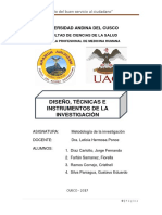 Diseño de Investigación