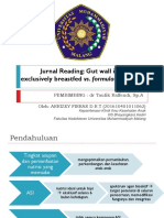 (Fix) Gut Wall Integrity in Exclusively Breastfed Vs