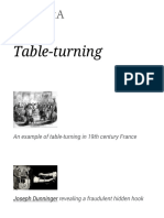 Table Turning Wikipedia
