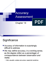 Ch 14 Accuracy Assessment