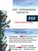 Konsep Keperawatan Gerontik - Rin