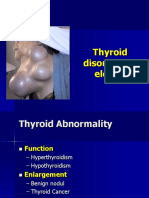 Thyroid Disorders in Elderly