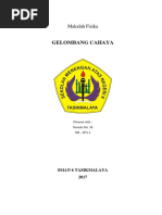 Download Makalah Fisika Gelombang Cahaya by   SN357324208 doc pdf