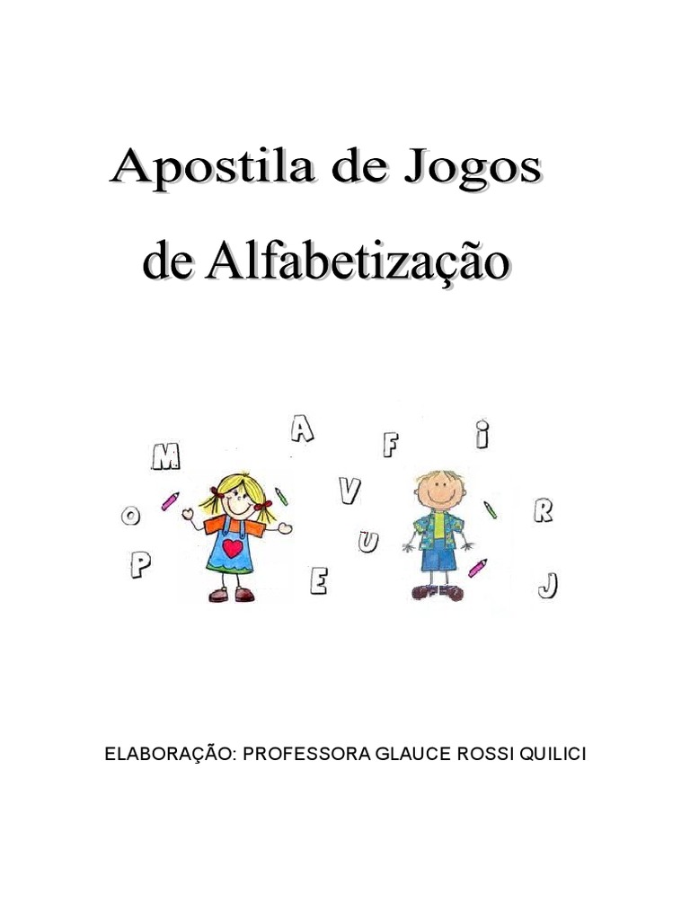 Pedagogia Brasil  Jogos para alfabetizar, Jogos de alfabetização