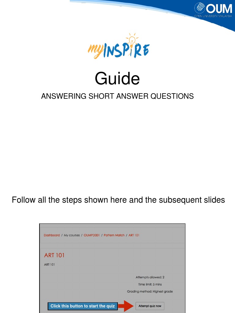 Short Answer Question Guide May2017 | PDF