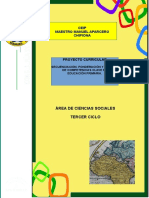 2.- Proyecto Curricular Ciencias Sociales 3º Ciclo Ceip Mmaparcero