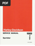 1959-1969 Harley Davidson Sportster Service Manual