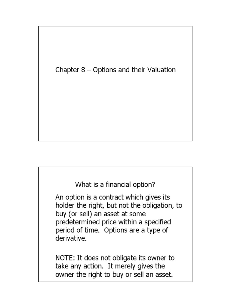 Option | PDF | Moneyness | Option (Finance)