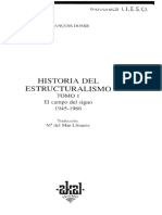 Dosse - Historia del estructuralismo. Vol. I - El campo del Signo, 1945-1966.pdf