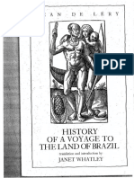 Léry, Jean de - History of A Voyage To The Land of Brazil PDF