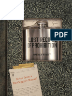 Lost Recipes of Prohibition - Notes From A - Matthew Rowley PDF