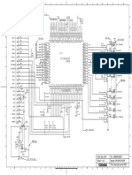 Date: May, 2001 No.: HBBD0029201 Sheet: 1 of 2 Model: DP120F/DP125F Title: Operation Panel PBA