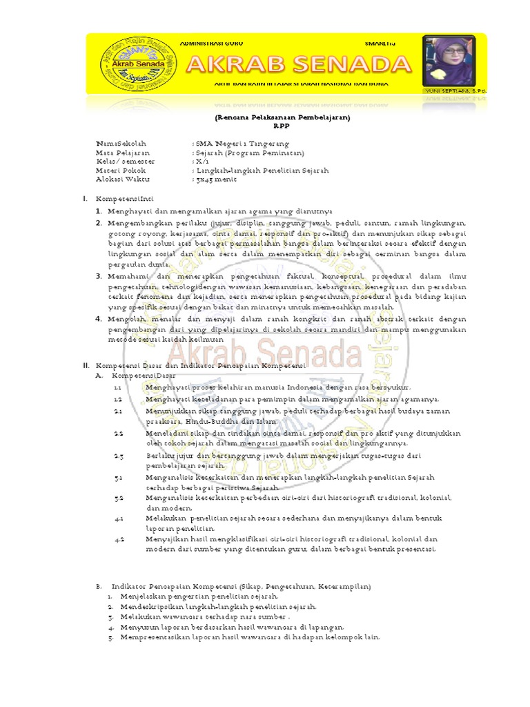 RPP Peminatan (Langkah-langkah Penelitian Sejarah) - 1555430896?v=1
