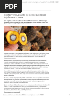 Controverso, Plantio de Dendê No Brasil Triplica Em 4 Anos _ Meio Ambiente _ DW.de _ 14.02