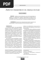 Aspectos Psiquiátricos Da Criança Escolar