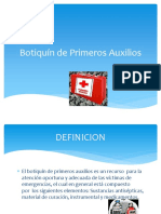 Botiquín de Primeros Auxilios