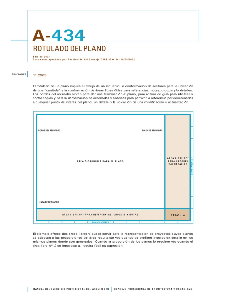 Rotulado de Planos PDF | PDF | Arquitecto | Informática y tecnología de ...