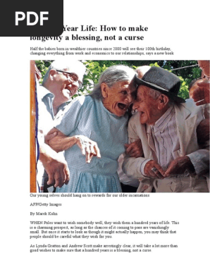 The 100-Year Life_ How to Make Longevity a Blessing, Not a Curse _ New Scientist