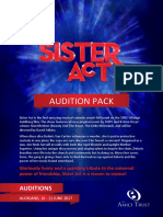 Sister Act Audition Pack