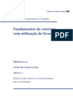 Modulo 4_Aula 1 – Execução Física e Financeira Do Convênio