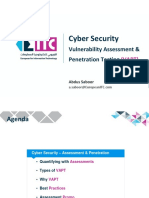 Cyber Security Vulnerability Assessment & Penetration Testing (VAPT