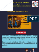 AUDITORÍA ADMINISTRATIVA