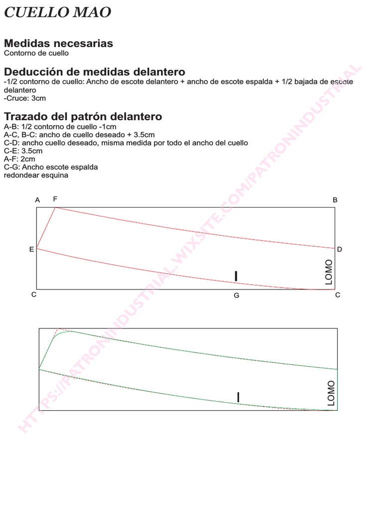 Cuello Mao | PDF, image size:768x1024