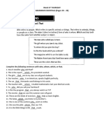 Week 07 Thursday Grammar Essentials